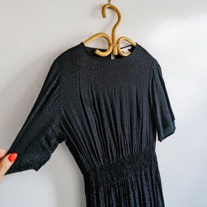 H&M Midi Black Dress
